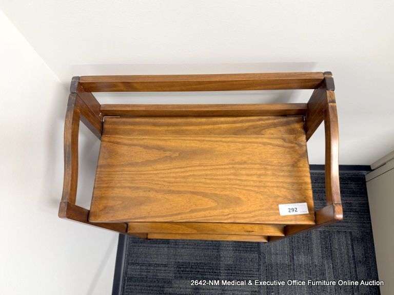 WOODEN BOOK SHELF
