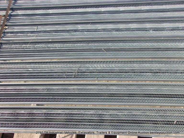 LOT: GALVANIZED RIB LATH MESH, 28" X 8'