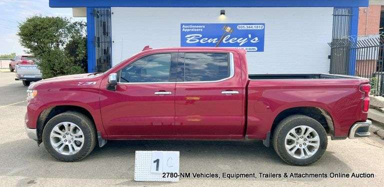 2023  CHEVROLET  SILVERADO 1500 LTZ  1500  CREW PICKUP  47,922 MILES ~