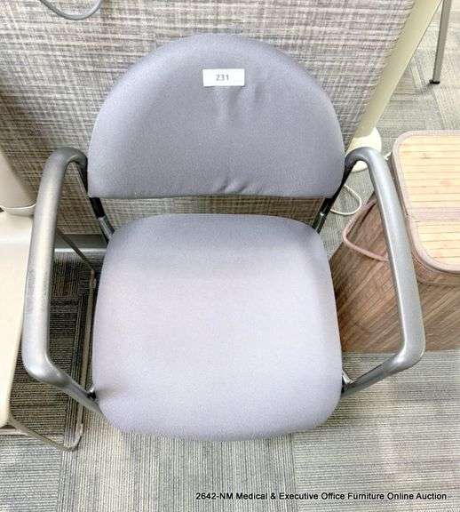 BLUE ARM CHAIR