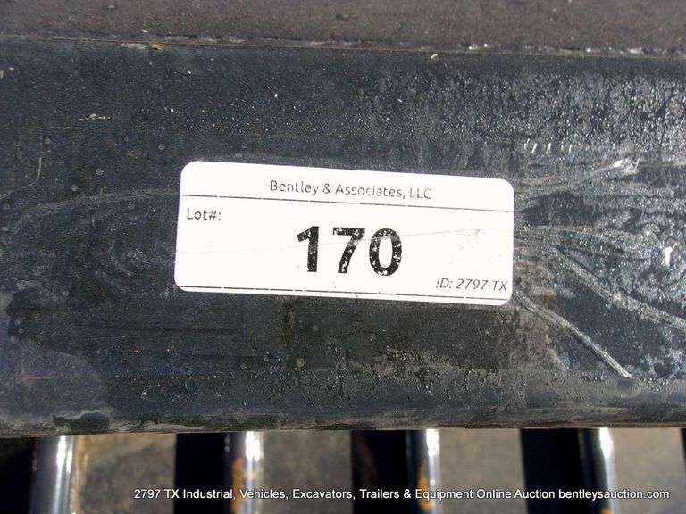 WOLVERINE SKID STEER MANURE FORK MODEL: MF-13-63W, S# ZW-00176