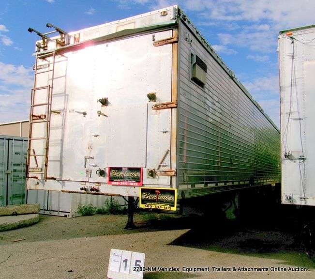 TRAILER 1967  BODY CORP  TANDEM AXLES,  51X14X8