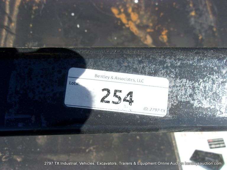 WOLVERINE SKID STEER TRACK DUTY 72” WIDE BUCKET, MODEL: TDB-11-72W, S/N: 2W-00382