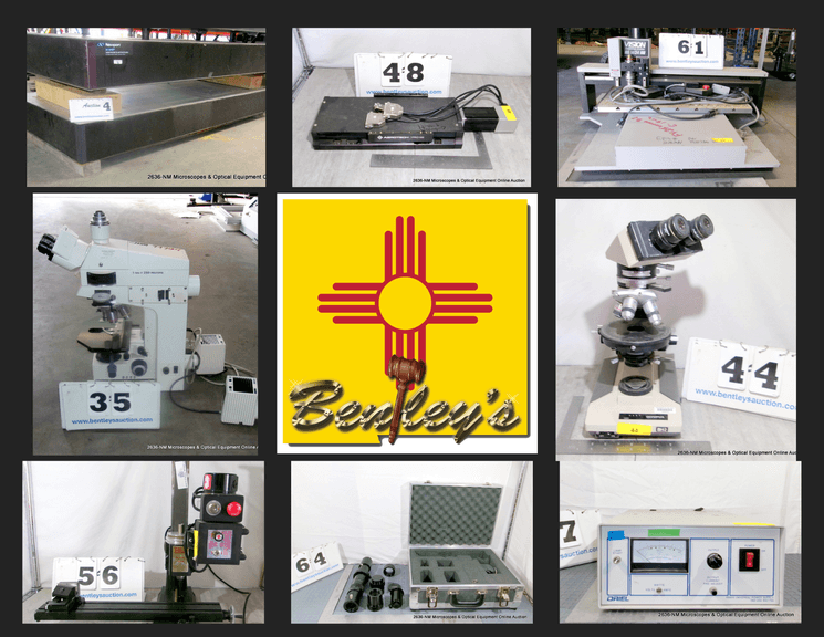 2636-NM Microscopes & Optical Equipment Online Auction