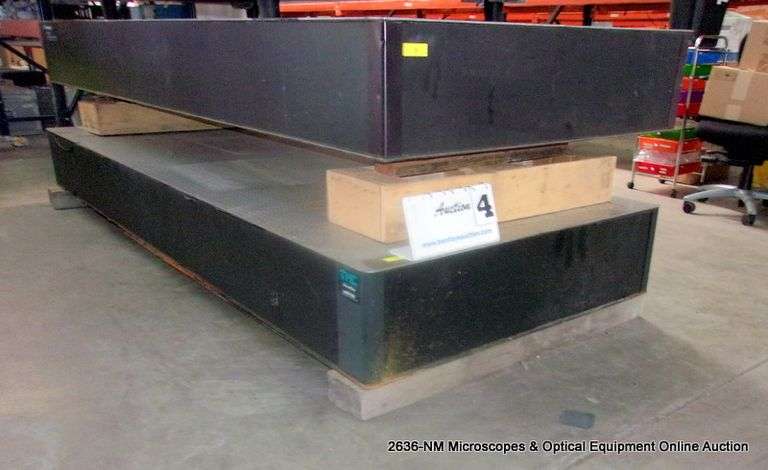 TMC CLEAN TOP AMETEK OPTIC TABLE, 12" X 48" X 120"