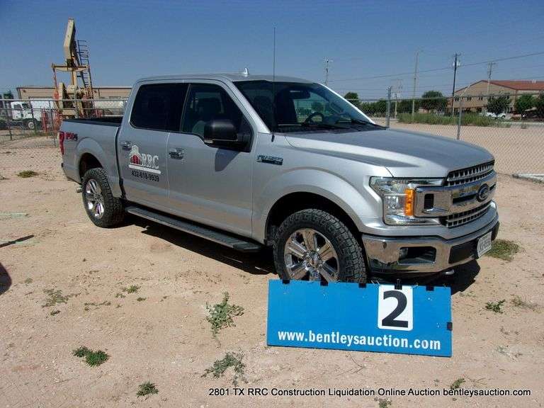 2018  FORD  F-150  XLT, 4WD  PICKUP  90,658 MILES