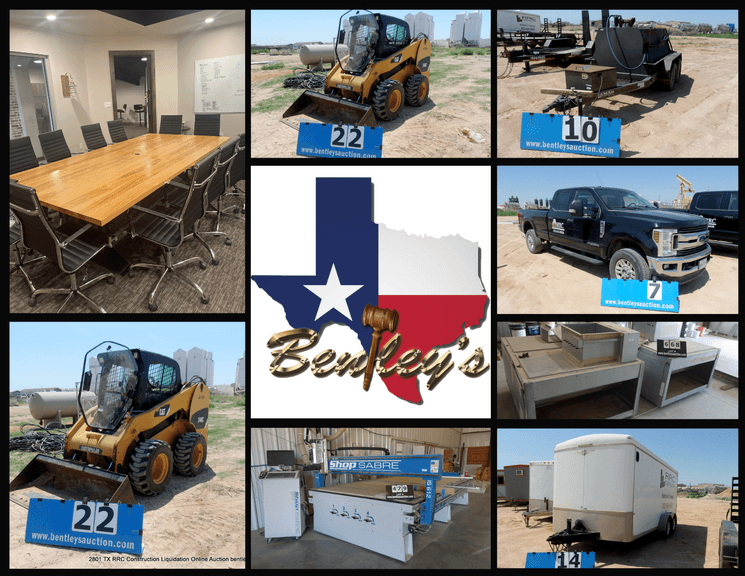 2801-TX RRC Construction Liquidation Online Auction