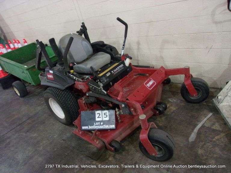 TORO Z-MASTER ZERO TURN COMMERCIAL MOWER 2000 SERIES - MODEL/SERIAL: 74145 - 315000546