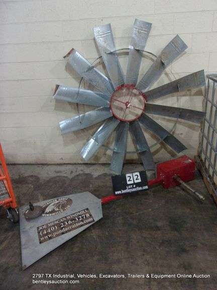 AMERICAN EAGLE DECORATIVE WINDMILL - 70" BLAKES