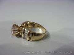 BAG: 5 ASSORTED SILVER & GOLD TONED & CZ FASHION RINGS