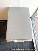 PADDED 2-DRAWER FILE CABINETS ON CASTERS