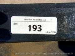 WOLVERINE SKID STEER 84” WIDE BUCKET ATTACHMENT, MODEL: TDB-11-84W, S# ZW-00409