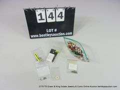 BAG: ASSORTED BEADS & STONES