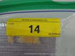 14K WHITE GOLD SIMPLE CHAIN NECKLACE W/ SINGLE DIAMOND DROP PENDANT