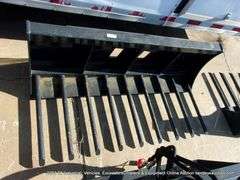 WOLVERINE SKID STEER MANURE FORK MODEL: MF-13-63W, S# ZW-00176