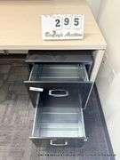 2-DRAWER BLACK FILE CABINET