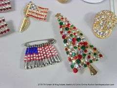 BAG: 10 ASSORTED FASHION DECORATIVE PINS