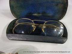 LOT 2: VINTAGE EYEGLASSES & SUNSHADES - (1) AMERICAN OPTICAL, 1/10- 12K GOLD FILLED FRAMED GLASSES,