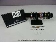 BAG: 10 ASSORTED MIXED BEADED FASHION BRACELETS