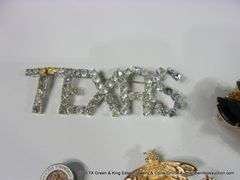 BAG: 10 ASSORTED FASHION DECORATIVE PINS