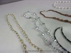 BAG: 10 ASSORTED MIXED BEADED FASHION NECKLACES