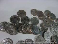 BAG: 52 MIXED WASHINGTON QUARTERS, MAINLY STATES COMMEMORATIVE