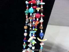 LOT 2: MULTI-STONE BEADED NECKLACE & EARRING SETS