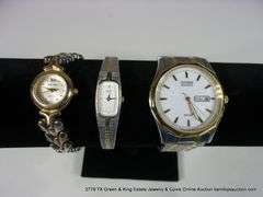 LOT 4: MIXED FASHION WATCHES, CITIZEN, WALTHAM-JAPAN, SEIKO, SWATCH