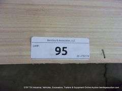 KJ ALLMETAL LIVESTOCK METAL SHED MODEL: K1912, 20' X 12' - UNUSED