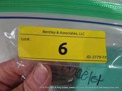 TIFFANY & CO. STERLING SIVLER 1837 COLLECTION 6" TOGGLE CLOSE BRACELET