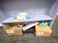 BOOK CASE & CONTENTS
