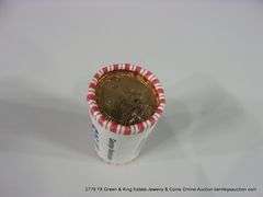 U.S. MINT BANK ROLL (25) GOLDEN PRESIDENTIAL DOLLARS, GEORGE WASHINGTON ($25)