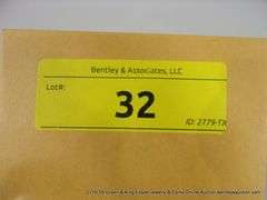 U.S. MINT BANK ROLL (25) GOLDEN PRESIDENTIAL DOLLARS, GEORGE WASHINGTON ($25)