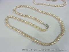 BAG: 2 FASHION VINTAGE STYLE PEARL NECKLACES