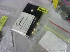 BAG: ASSORTED BEADS & STONES