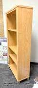WOODEN BOOK SHELF