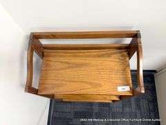WOODEN BOOK SHELF