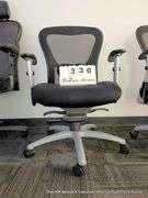 9-5 SEATING BLACK OFFICE CHAIR ON CASTERS