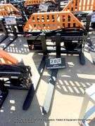 WOLVERINE SKID STEER PALLET FORK HYDRAULIC ADJUSTABLE MODEL: PFA-11-3300G