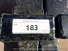 WOLVERINE BUCKET ATTACH 60" PALLET FORKS 4000 LB CAPACITY ATTACHMENT MODEL: TF2-66-4000G, S# ZW-0014