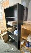 BLACK METAL BOOK CASE