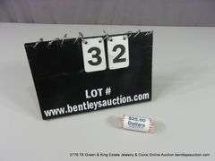 U.S. MINT BANK ROLL (25) GOLDEN PRESIDENTIAL DOLLARS, GEORGE WASHINGTON ($25)