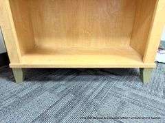 WOODEN BOOK SHELF