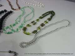 BAG: 10 ASSORTED MIXED BEADED FASHION NECKLACES