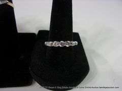 BAG: 5 ASSORTED SILVER & GOLD TONED & CZ FASHION RINGS