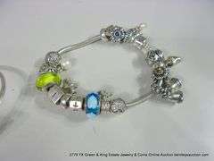 LOT 3: STERLING SILVER FASHION BRACELETS (1) JAMES AVERY (1) PANDORA, (1) MUTINY