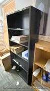 BLACK METAL BOOK CASE