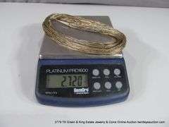 SOUTHWEST DESIGN LIQUID SILVER & BLUE BEADED NECKLACE, MULTI STRAND