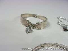 LOT 7: ASSORTED STERLING SILVER BRACELETS