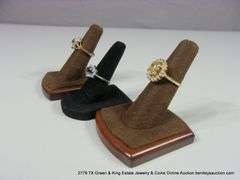 LOT 3: GEMSTONE & CZ FASHION RINGS - TOPAZ & SAPPHIRE